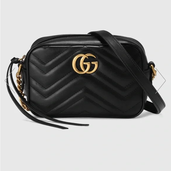 GG Marmont small matelassé shoulder bag